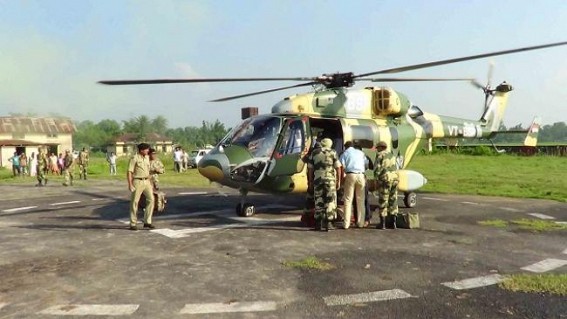 Massive DWS corruption in Kamalpur : BSF Jawan injured as the newly built intake DWS well collapsed Massive DWS corruption in Kamalpur : BSF Jawan injured as the newly built intake DWS well collapsed